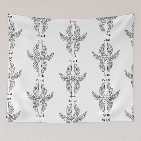 Item preview, be not afraid seraph seraphim angel designed and sold by indiVisibl.