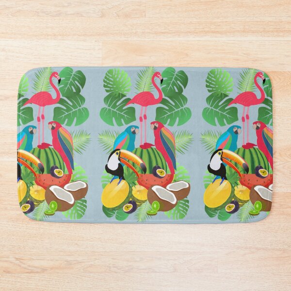Item preview, Exotic Fun Colorful Birds And Fruits designed and sold by TrulyEpoque.