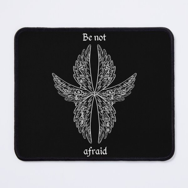 Item preview, be not afraid seraph seraphim angel designed and sold by indiVisibl.