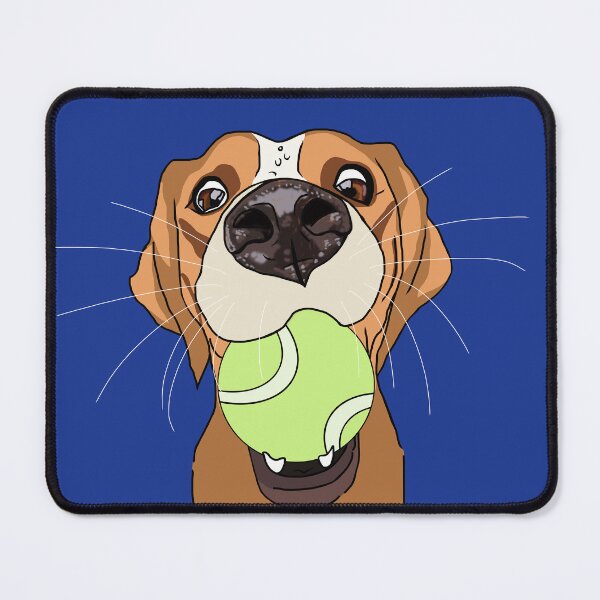 Item preview, Funny Dog. Dog with ball designed and sold by KateQR.