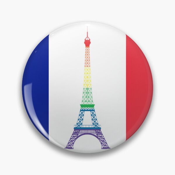 Item preview, France LGBT Pride Flag designed and sold by putaflagonit.