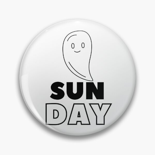 Item preview, Sunday ghost design designed and sold by dineshshop1.