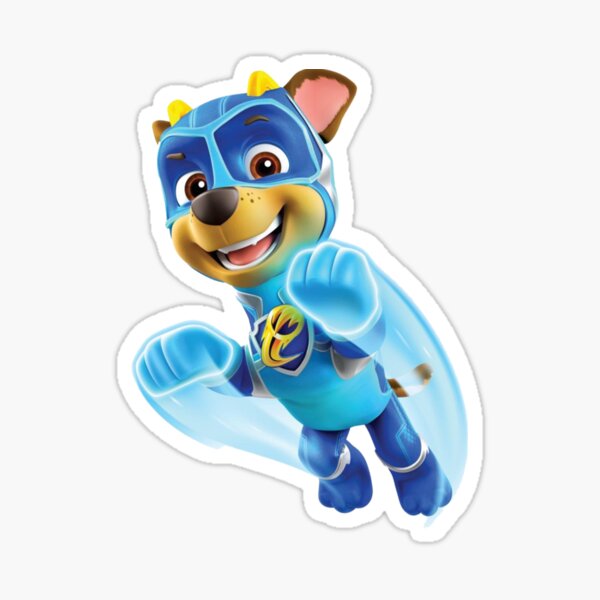 Zuma Paw Patrol Mighty Pups Super Paws Sticker for Sale by docubazar7