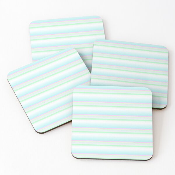 Item preview, Pastel striped | soft pastel color palette designed and sold by lausn.
