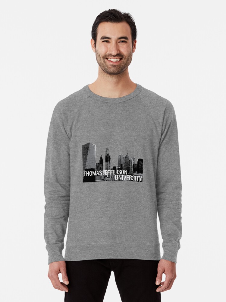 Thomas Jefferson University TJU Philly Skyline Lightweight Sweatshirt