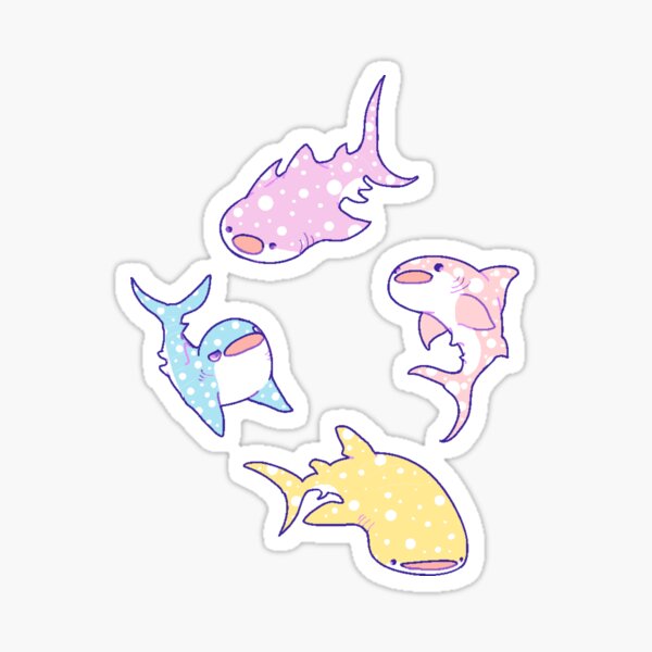 Whale sharks Sticker