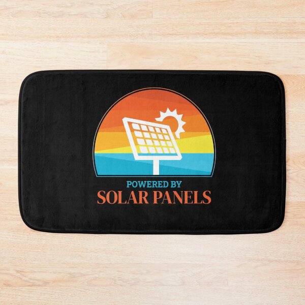 Item preview, Powered By Solar Panels Photovoltaic Sun designed and sold by MooonTees.