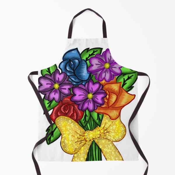 Item preview, Bouquet of flowers with ribbon designed and sold by Crochetamommy.