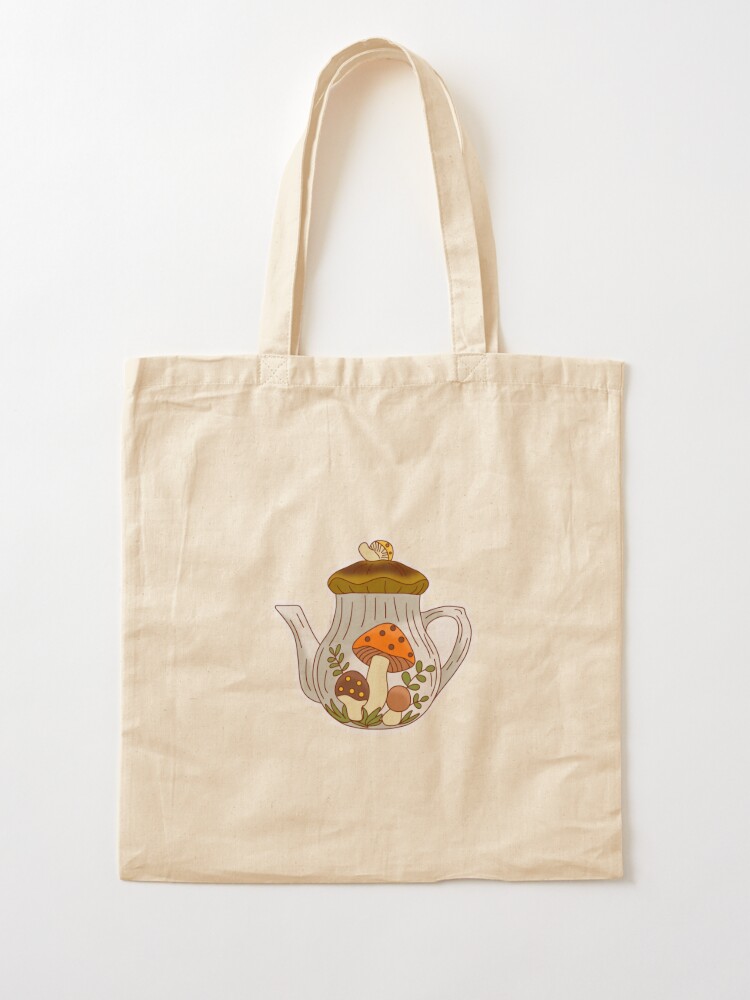 Merry Mushroom Teapot  Sticker for Sale by Corissa Livingston