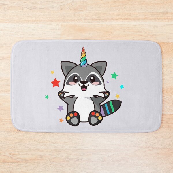 Item preview, Raccoonicorn cute unicorn raccoon the magical trash panda pattern for kids designed and sold by portrait4you.