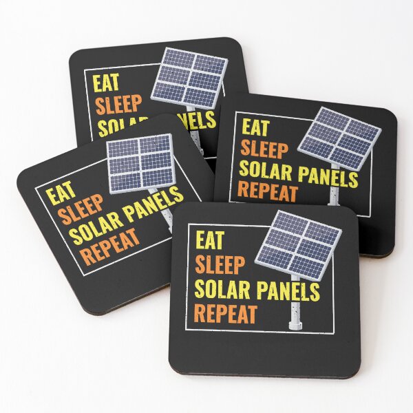 Item preview, Eat Sleep Solar Panels Photovoltaic Sun designed and sold by MooonTees.