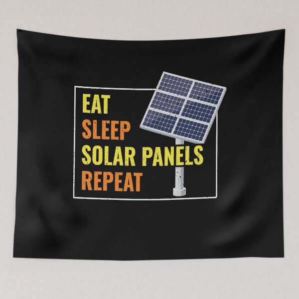 Item preview, Eat Sleep Solar Panels Photovoltaic Sun designed and sold by MooonTees.