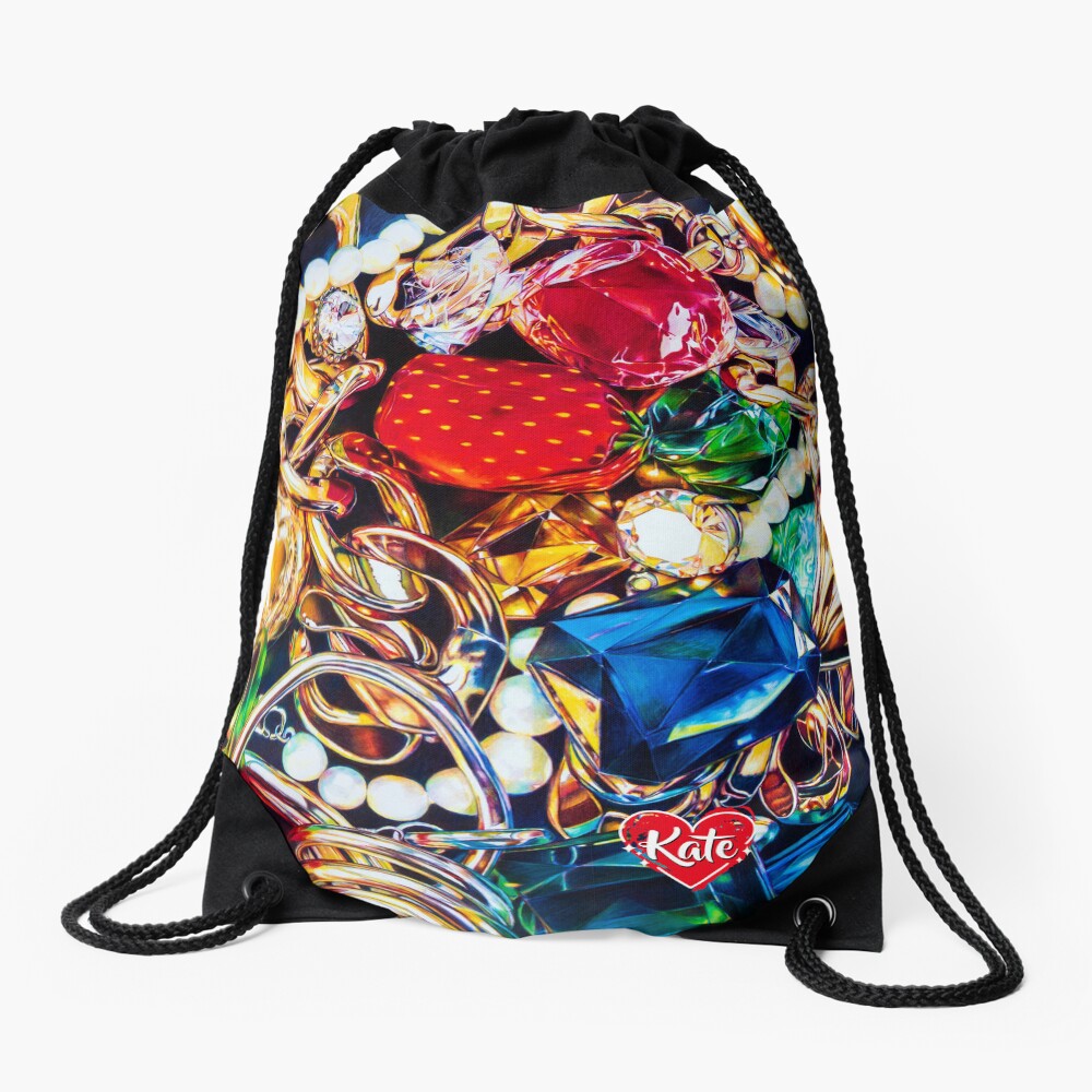 Item preview, Drawstring Bag designed and sold by KateWOart.