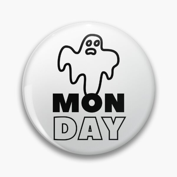 Item preview, Monday ghost design designed and sold by dineshshop1.