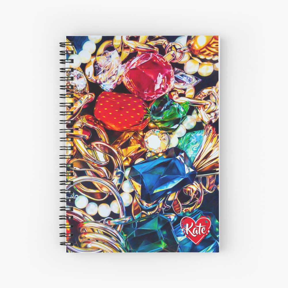 Item preview, Spiral Notebook designed and sold by KateWOart.