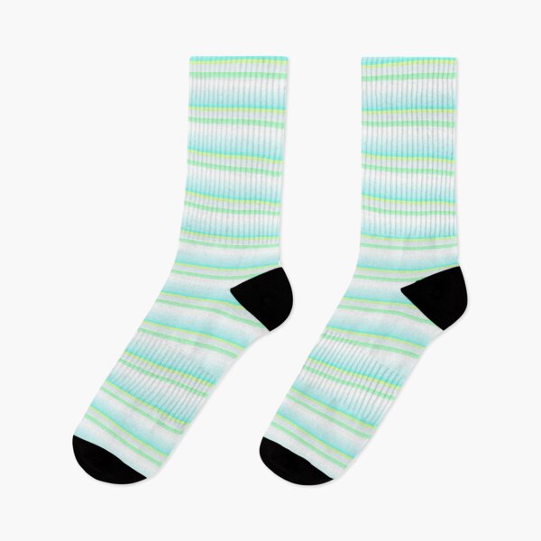 Item preview, Pastel mint striped | soft pastel color palette designed and sold by lausn.