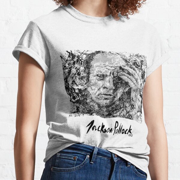 Jackson Pollock Abstract Expressionist 1912 Classic T-Shirt