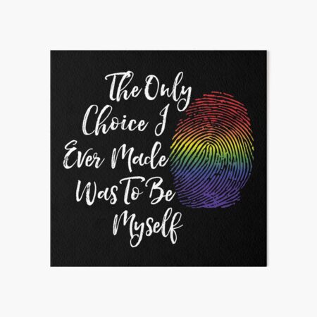Item preview, Be Myself - LGBT Pride Gifts, Lesbian, Gay  designed and sold by agilexp.