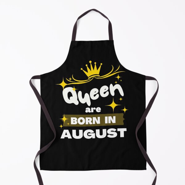 Item preview, Queen are Born in AUGUST - Funny Women Birthday designed and sold by YoungESC.