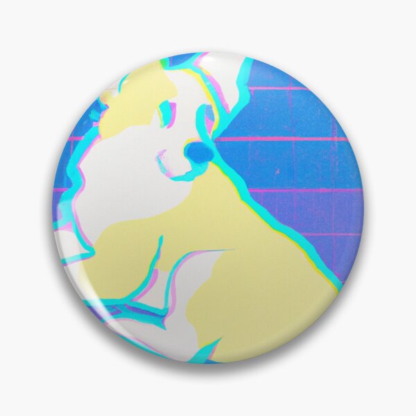 Item preview, Retro Vaporwave Corgi designed and sold by wavelengthss.