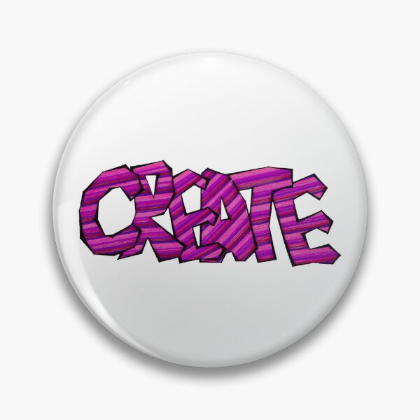 Artikelvorschau, CREATE im rosa Graffiti-Stil entworfen und verkauft von Natimo-Studio.