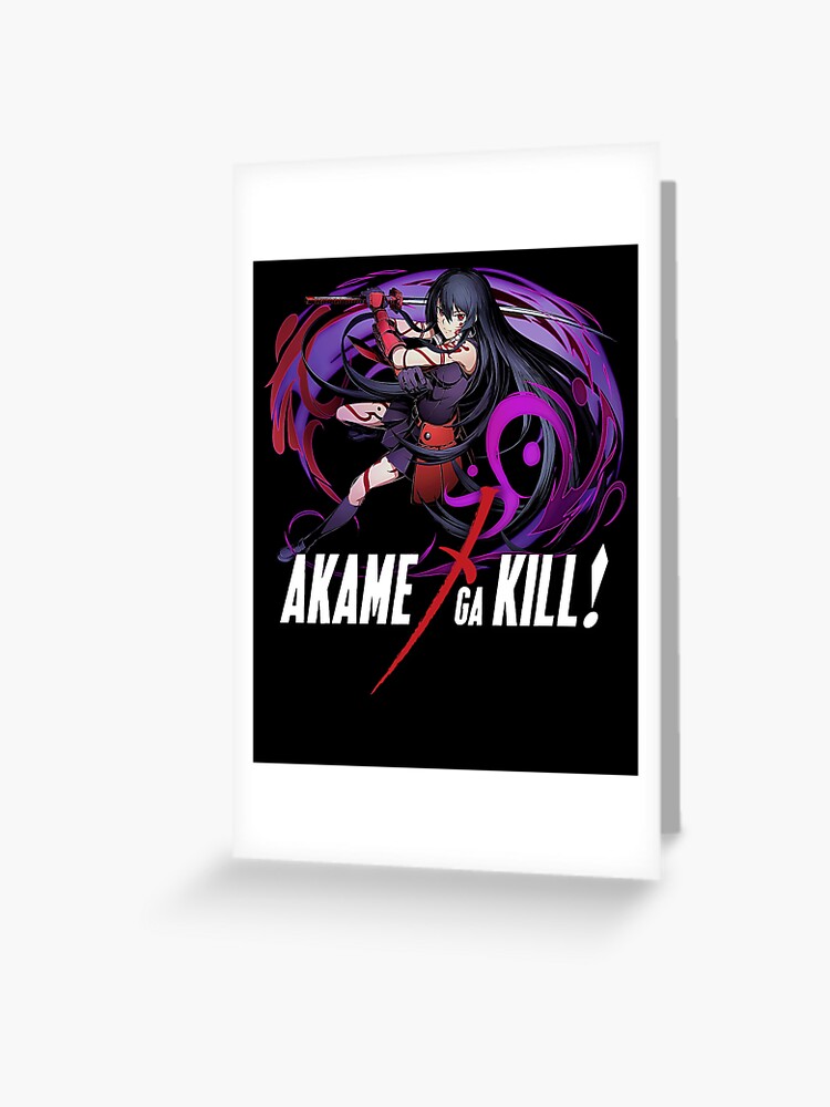Akame ga kill - Akame" Greeting Card for Sale by Hunter-Wolfman | Redbubble Akame ga kill - Akame" Greeting Card for Sale by Hunter-Wolfman | Redbubble