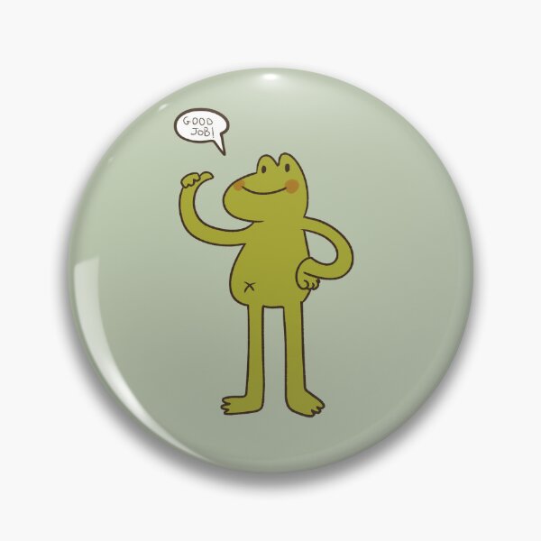 Item preview, good job frog! designed and sold by glittery-ugly.