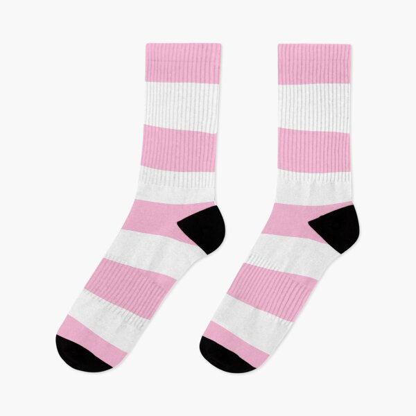 Item preview, Medium COTTON CANDY PINK and WHITE Horizontal STRIPES designed and sold by RachelMacht.