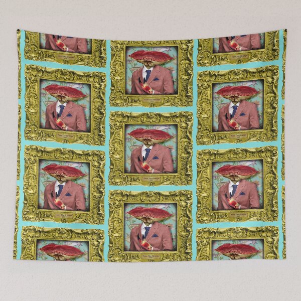 Item preview, Crab Man in Vintage Frame designed and sold by FaceTheStrange.