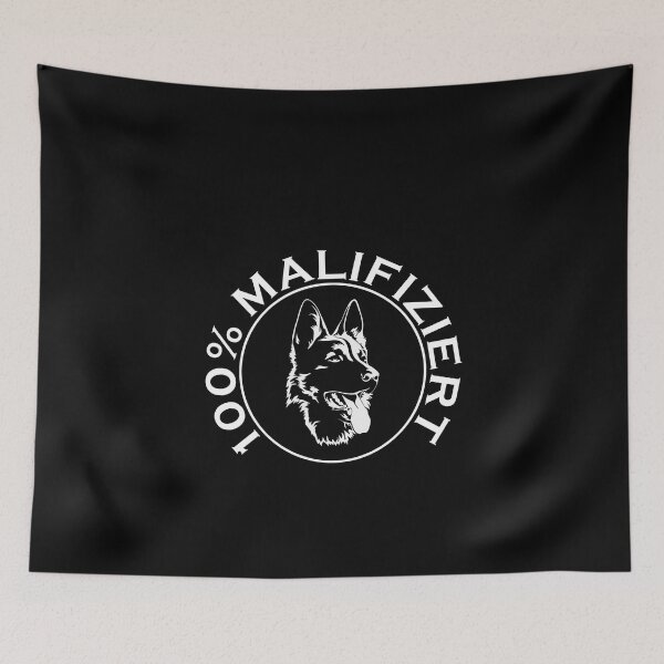 Item preview, 100% Malifiziert Belgian Malinois Belgian Shepherd designed and sold by theshirtinator.