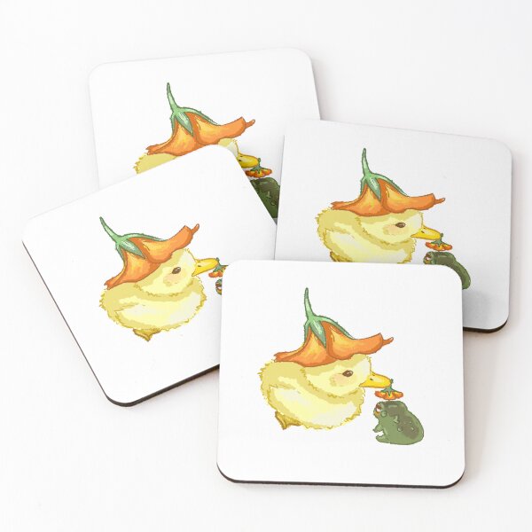 Item preview, Duck and Frog Flower Hat designed and sold by Megan Sundquist.