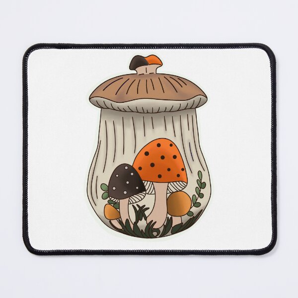 Item preview, Arnel Fall Happy Mushroom Canister  designed and sold by Corissa Livingston.