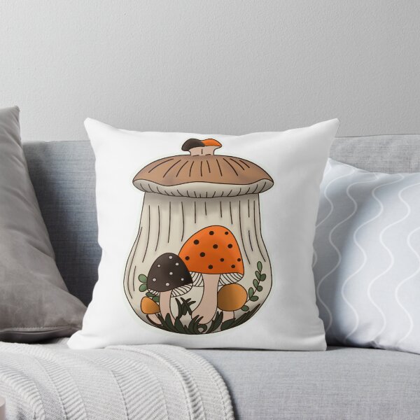 Item preview, Arnel Fall Happy Mushroom Canister  designed and sold by Corissa Livingston.