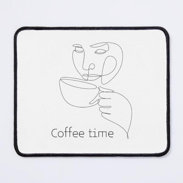 Item preview, Coffee time - abstract drawing designed and sold by NadjasClothing.