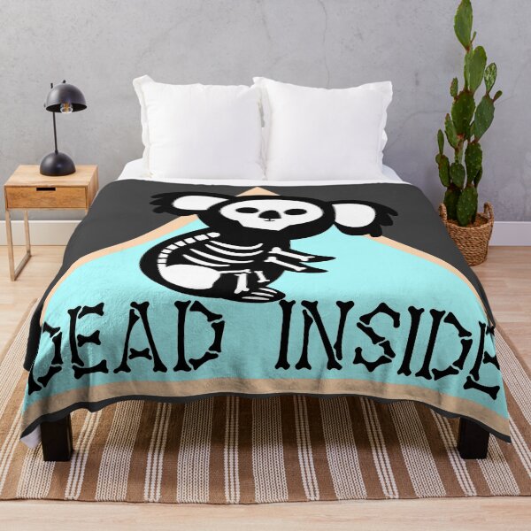 Item preview, Dead Inside Skeleton Koala Blue designed and sold by ChiweenieHobbit.