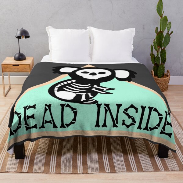 Item preview, Dead Inside Skeleton Koala Green designed and sold by ChiweenieHobbit.