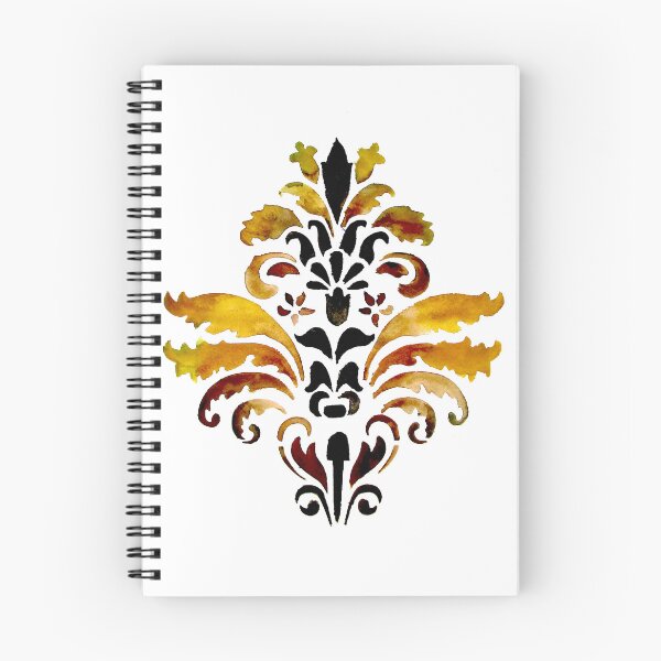 Item preview, Black and Gold Flourish designed and sold by PaintedbyCarol.