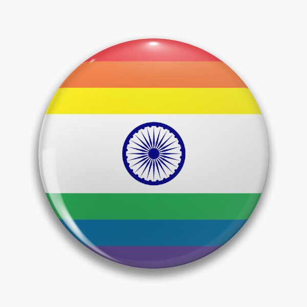 Item preview, India LGBT Pride Flag designed and sold by putaflagonit.
