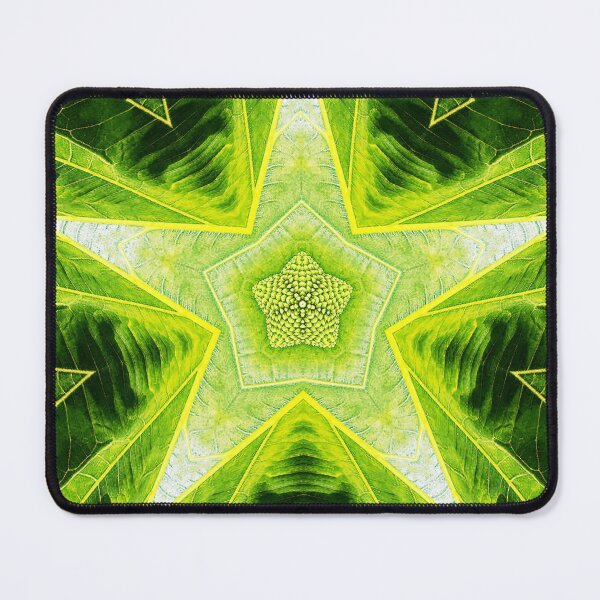 Item preview, ABSTRACT PAINTED GEOMETRIC ART BREADFRUIT PATTERN WITH LEAVES. designed and sold by Ralek.