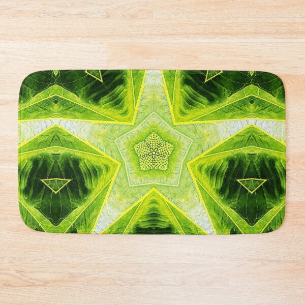 Item preview,  ABSTRACT PAINTED GEOMETRIC ART BREADFRUIT PATTERN WITH LEAVES. designed and sold by Ralek.