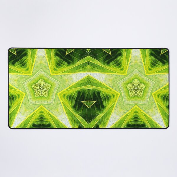 Item preview, ABSTRACT PAINTED GEOMETRIC ART BREADFRUIT PATTERN WITH LEAVES. designed and sold by Ralek.