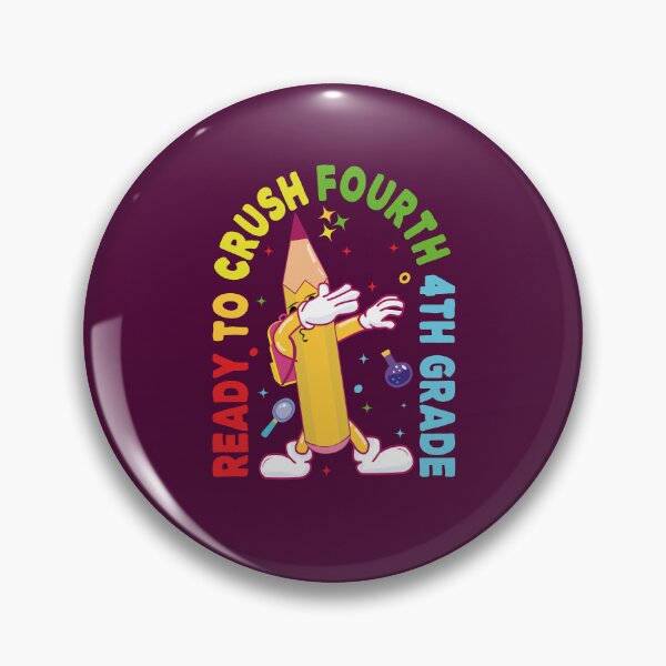 Item preview, Ready To Crush Fourth 4th Grade Back To School Teachers and Kids Gift designed and sold by YAHIA-14.