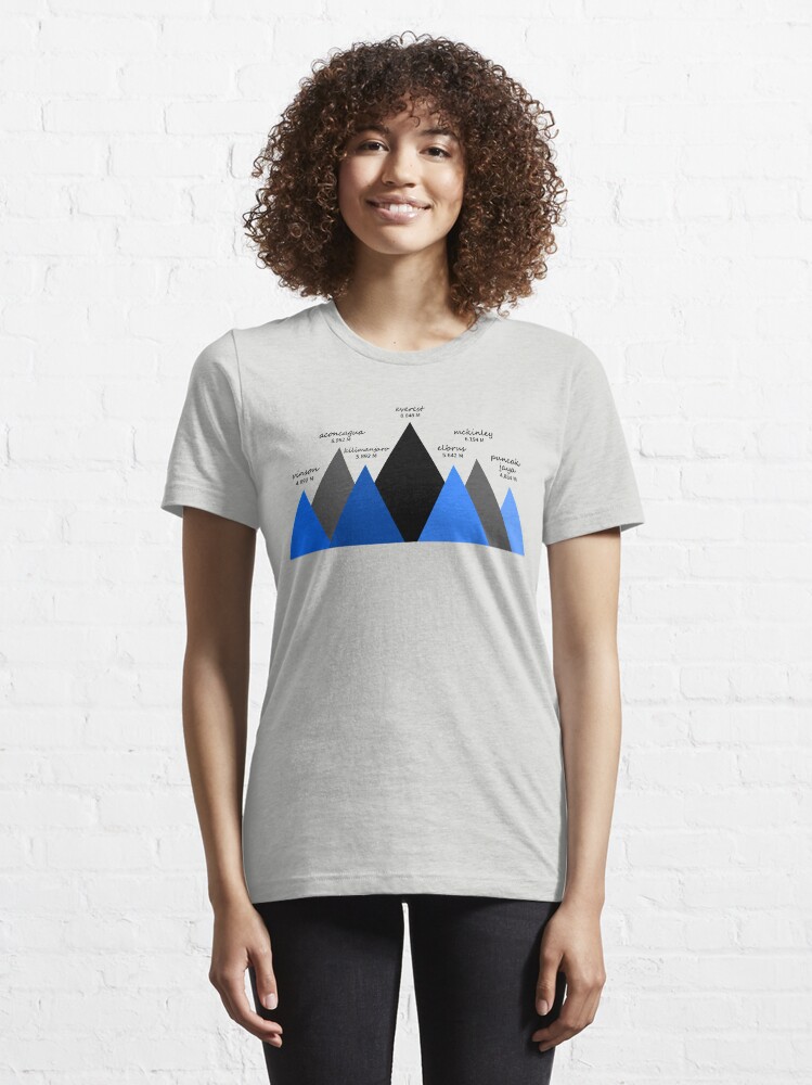 seven summits t shirt