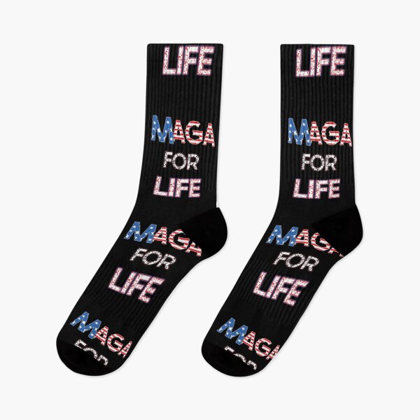 Item preview, MAGA For LIFE Red White & Blue-Republican Politics designed and sold by 69Designs-MP.