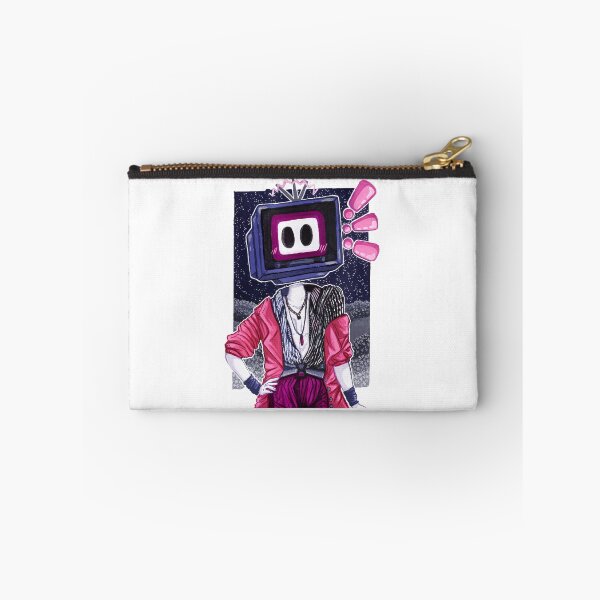 Item preview, Television Head Gouache Painting designed and sold by Abigaillynnarts.