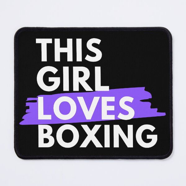 Item preview, This girl loves boxing designed and sold by TheGreenGoat.