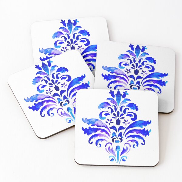 Item preview, Blue Flourish designed and sold by PaintedbyCarol.