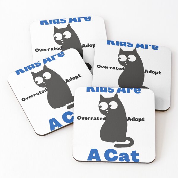 Item preview, Kids Are Overrated Adopt A Cat designed and sold by superone8.