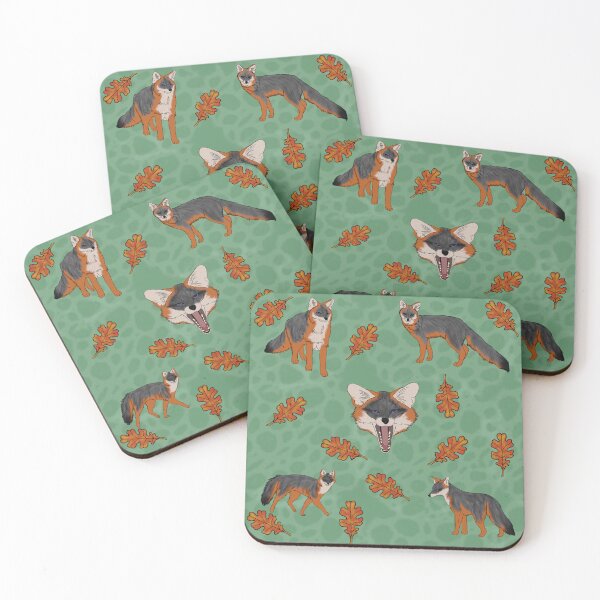 Item preview, Grey Foxes Green designed and sold by Ashley Gagnon.