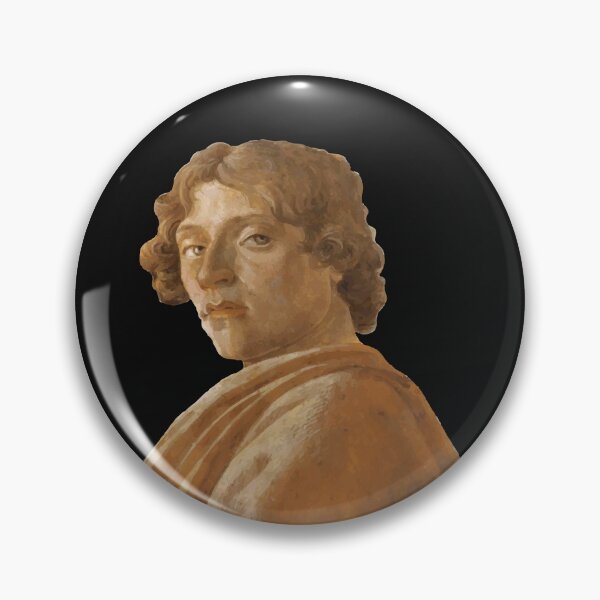Item preview, Sandro Botticelli Self-Portrait designed and sold by oko-designs.